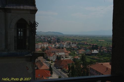 Kilátás a Gyergyói medencére
