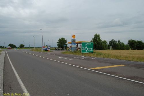 Mezőkövesd találkozási és csatlakozási pont " Shell kút az elkerülő útnál "
