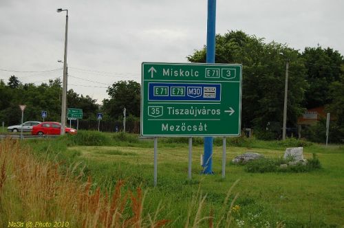 Nyékládháza találkozási és csatlakozási pont " Delta étterem "
